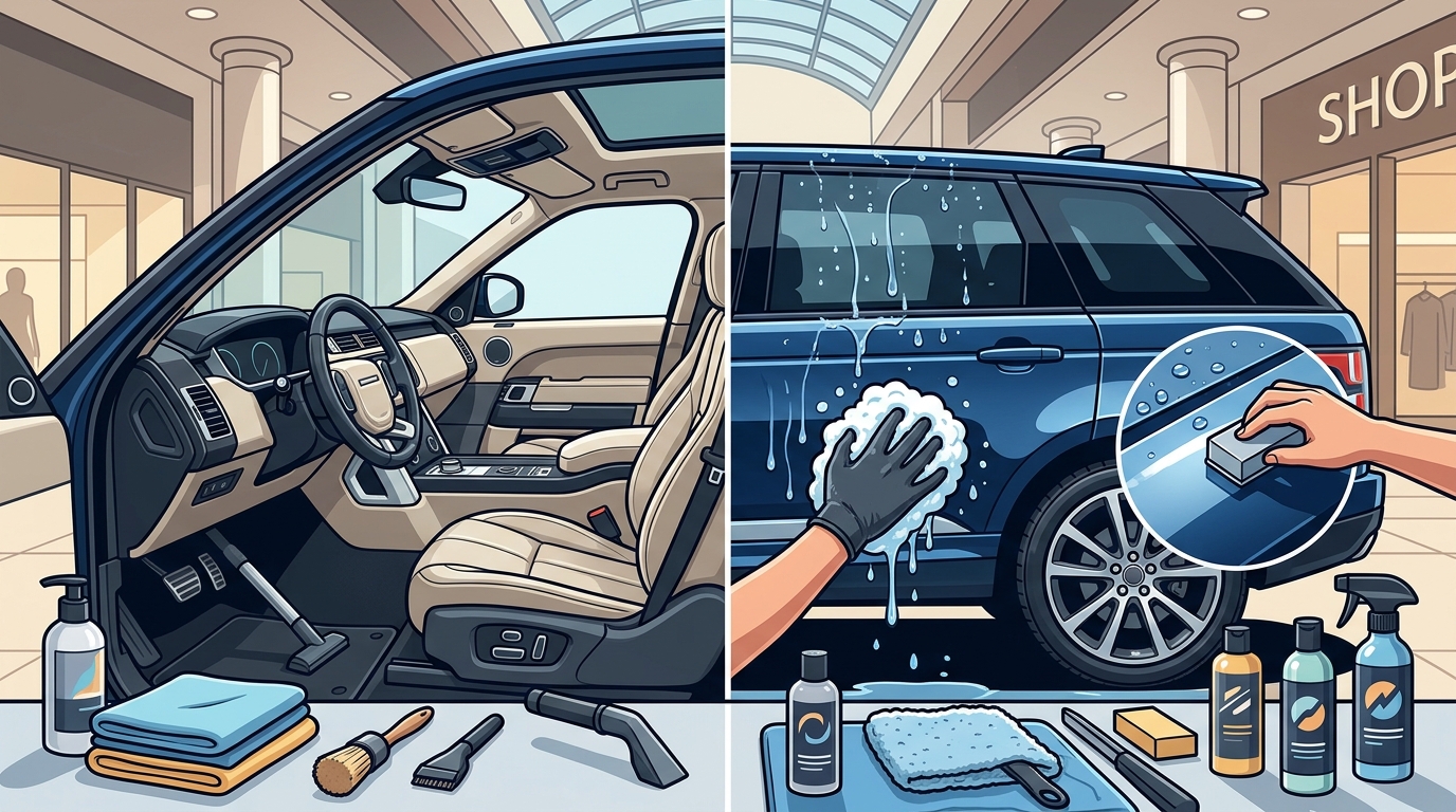 Professional Interior & Exterior Car Wash: What Is Included?