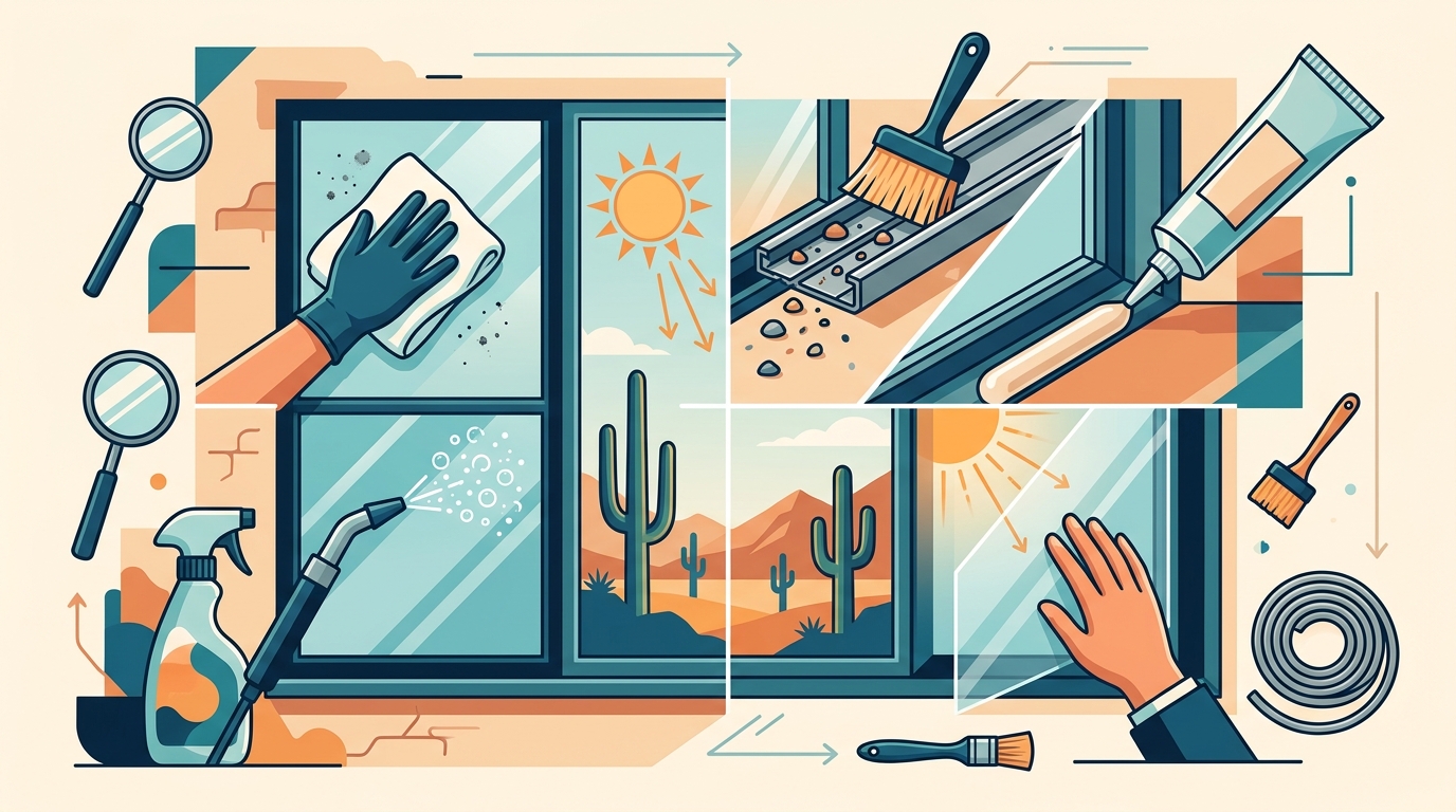 How to Maintain Glass Replacement Windows for Longevity