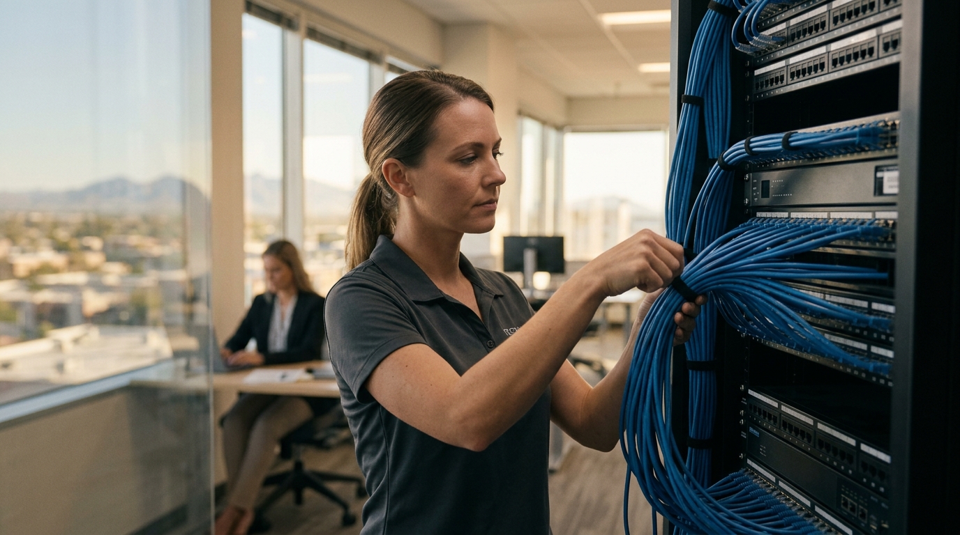 Improve Office Wiring for Network Stability | TECHtality