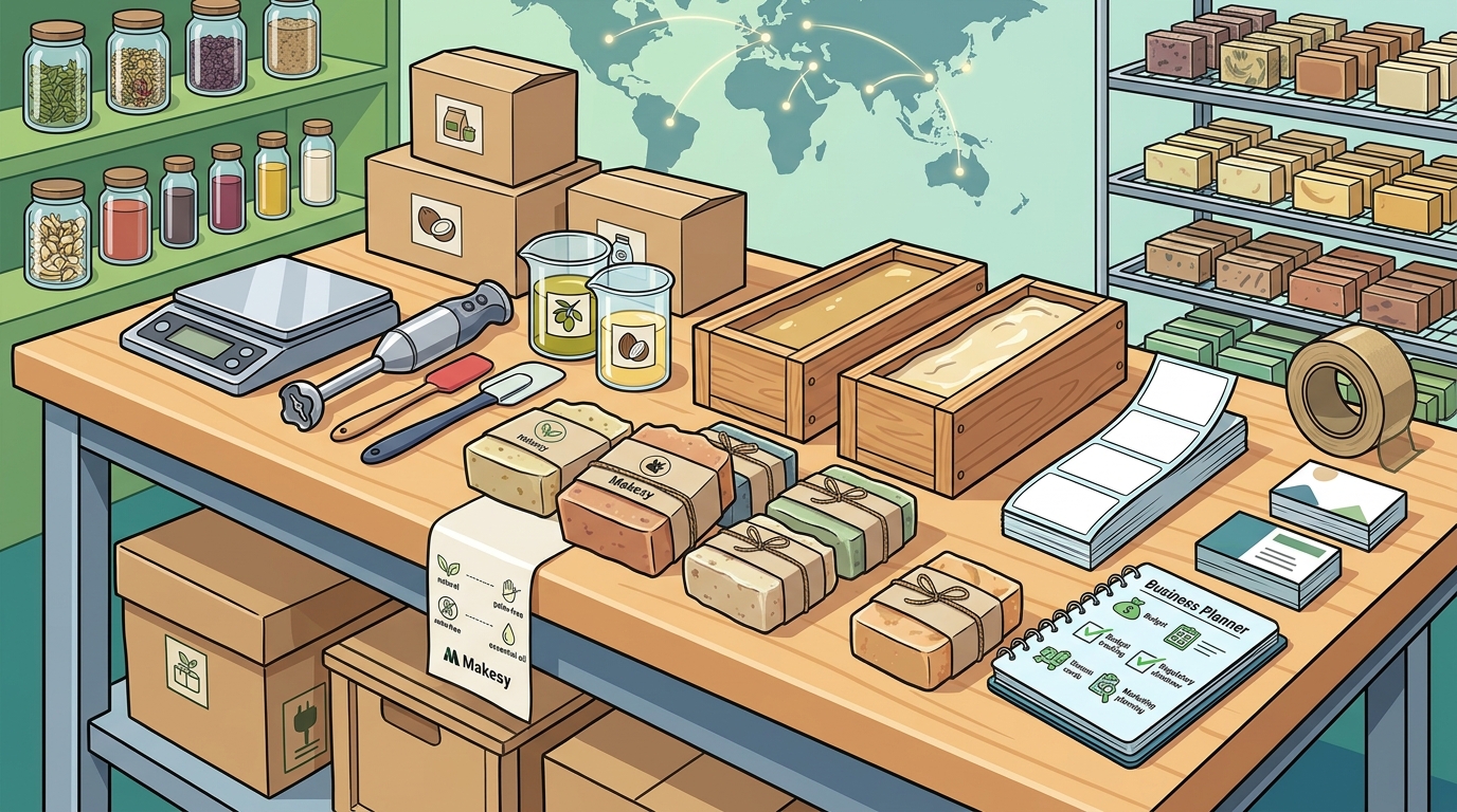 Start a Small Soap-Making Business: 7 Essential Steps