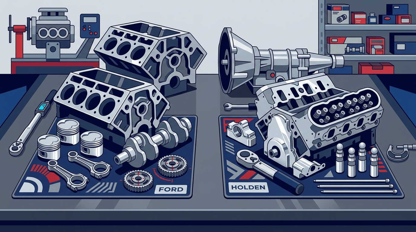 Best Aftermarket Engine Parts for Holden & Ford in Australia