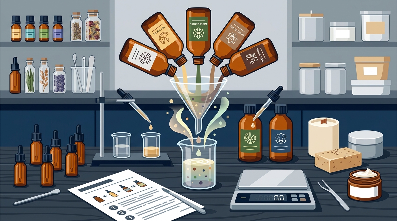 How to Create Custom Fragrance Blends for Homemade Products