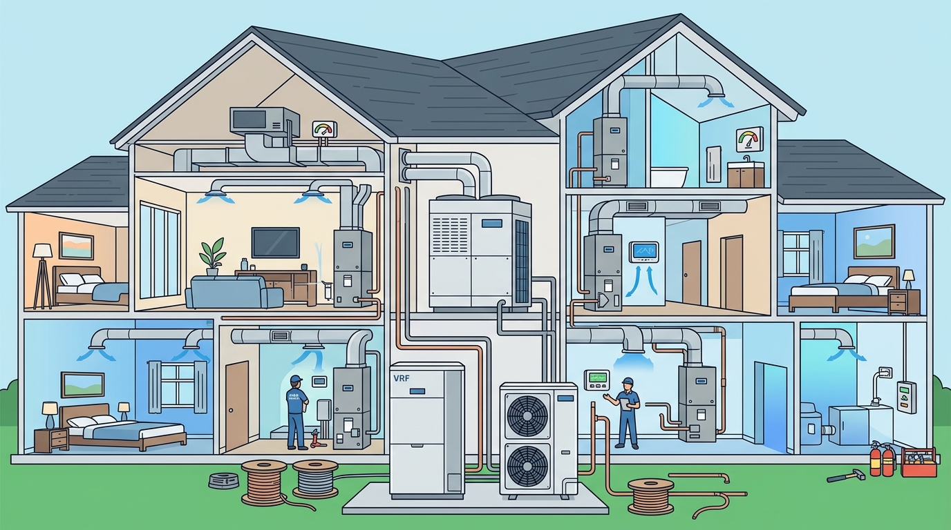 Effective Cooling Solutions for Large Residential Properties
