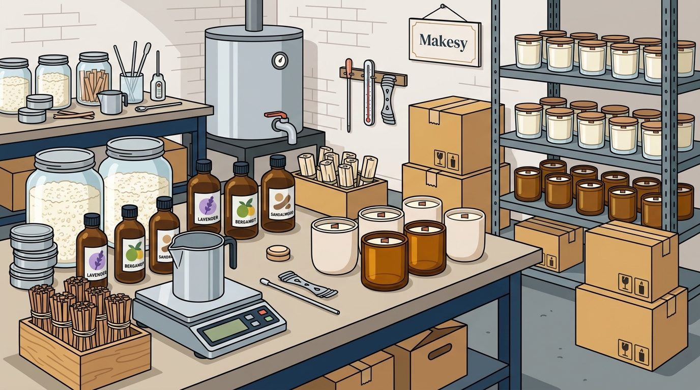 Where to Buy Candle Supplies for a Home Business