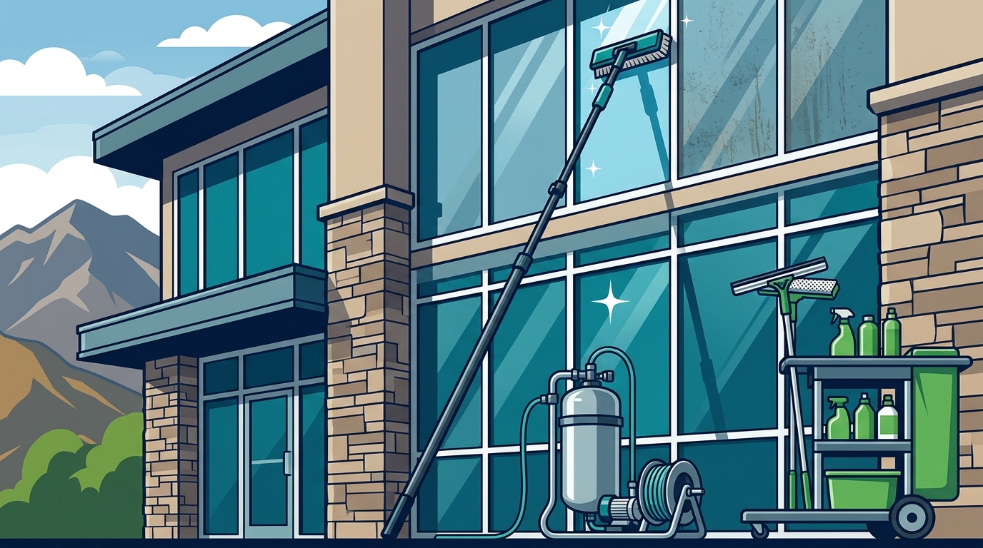 Effective Window Cleaning Methods for Utah Businesses
