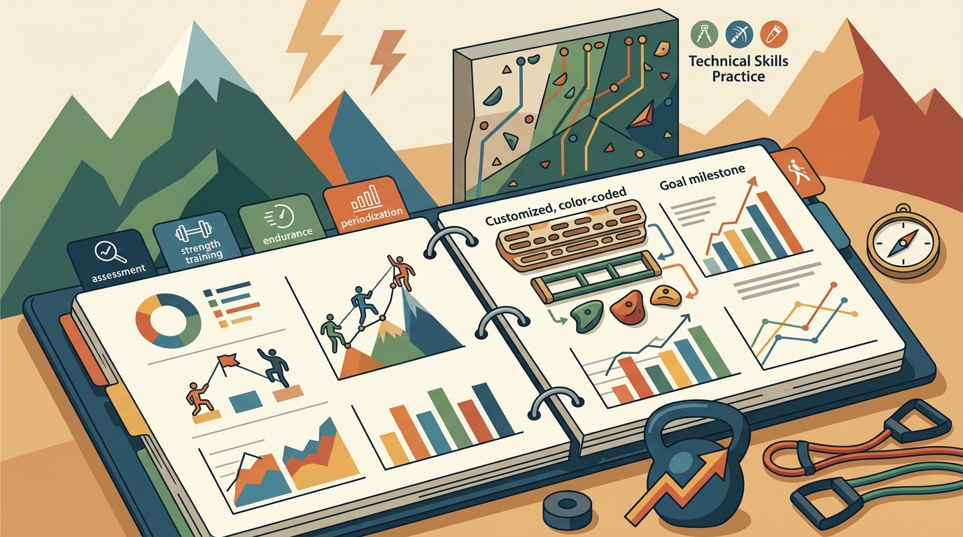 How to Create a Personalized Rock Climbing Training Plan