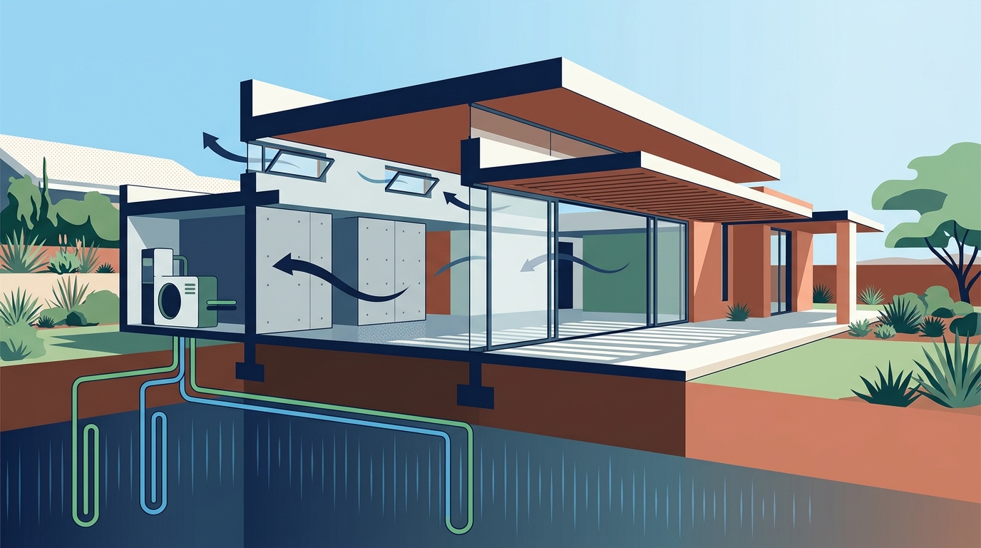 Passive Cooling & Geothermal Systems for Modern Luxury Homes