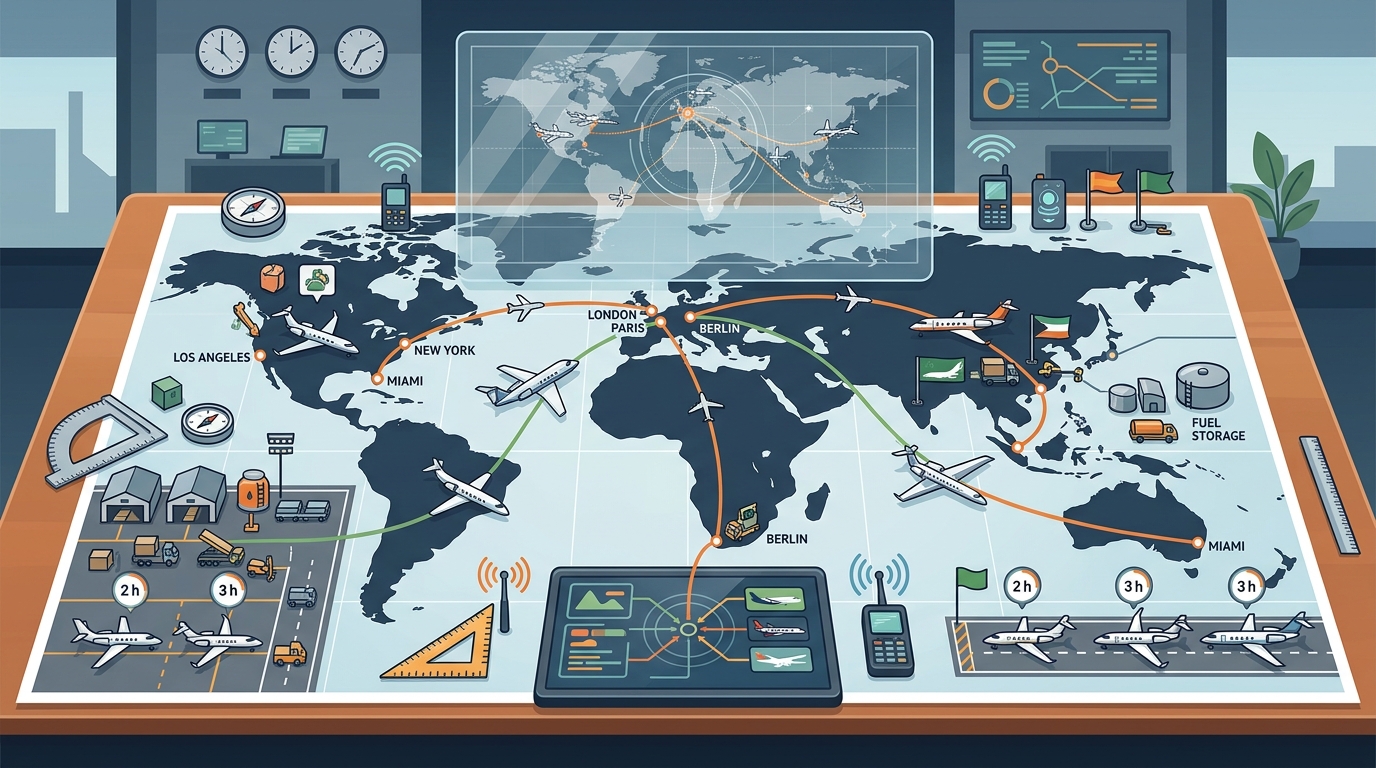 Best Private Jet Brokers for International Short-Notice Flights