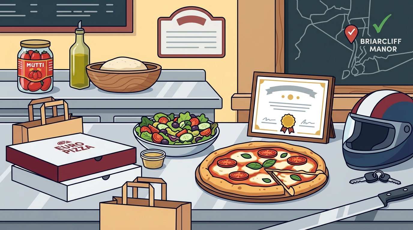 Best Italian Restaurant in Briarcliff Manor NY: Euro Pizza Guide