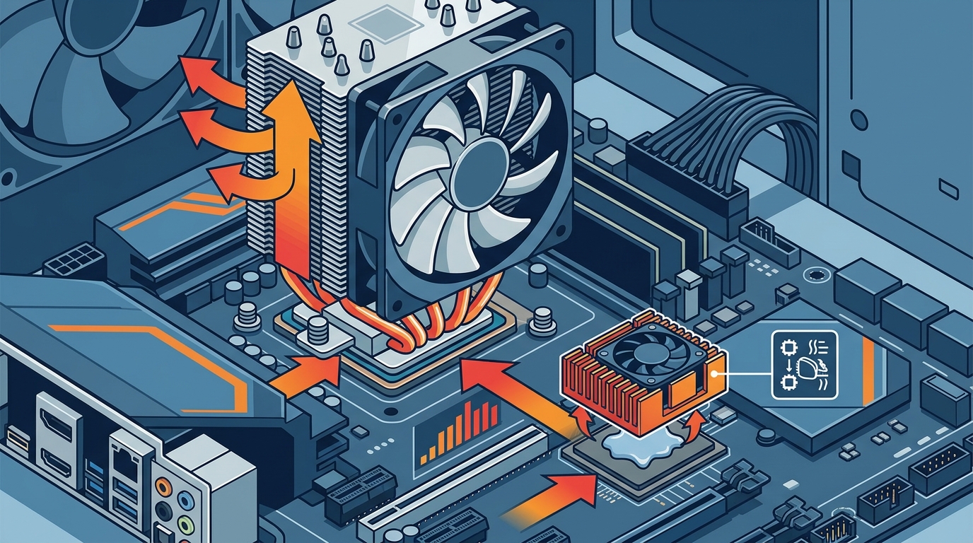 CPU Cooler vs. Chipset Cooler: Key Differences Explained