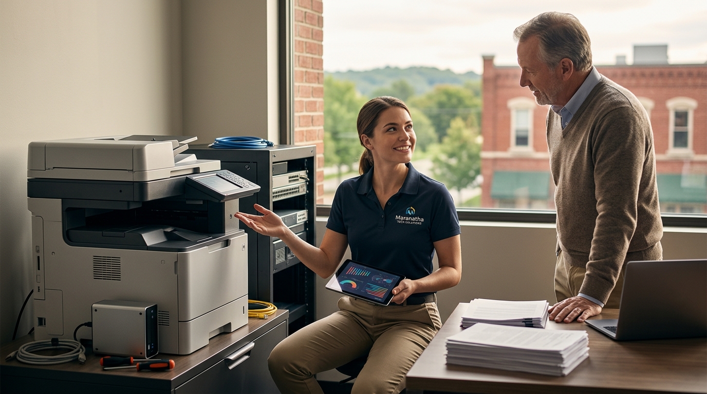 Printer Setup, Network Troubleshooting & Data Recovery in IN