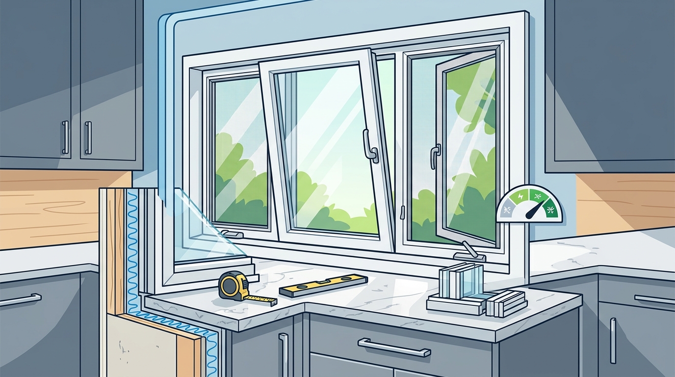 How to Choose the Right Windows for a Kitchen Renovation