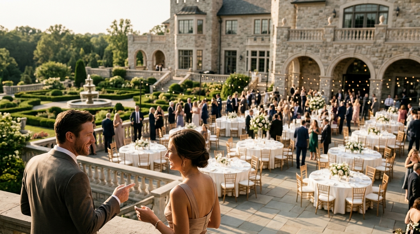 Choosing a Luxury Wedding Venue for Your Guest Count