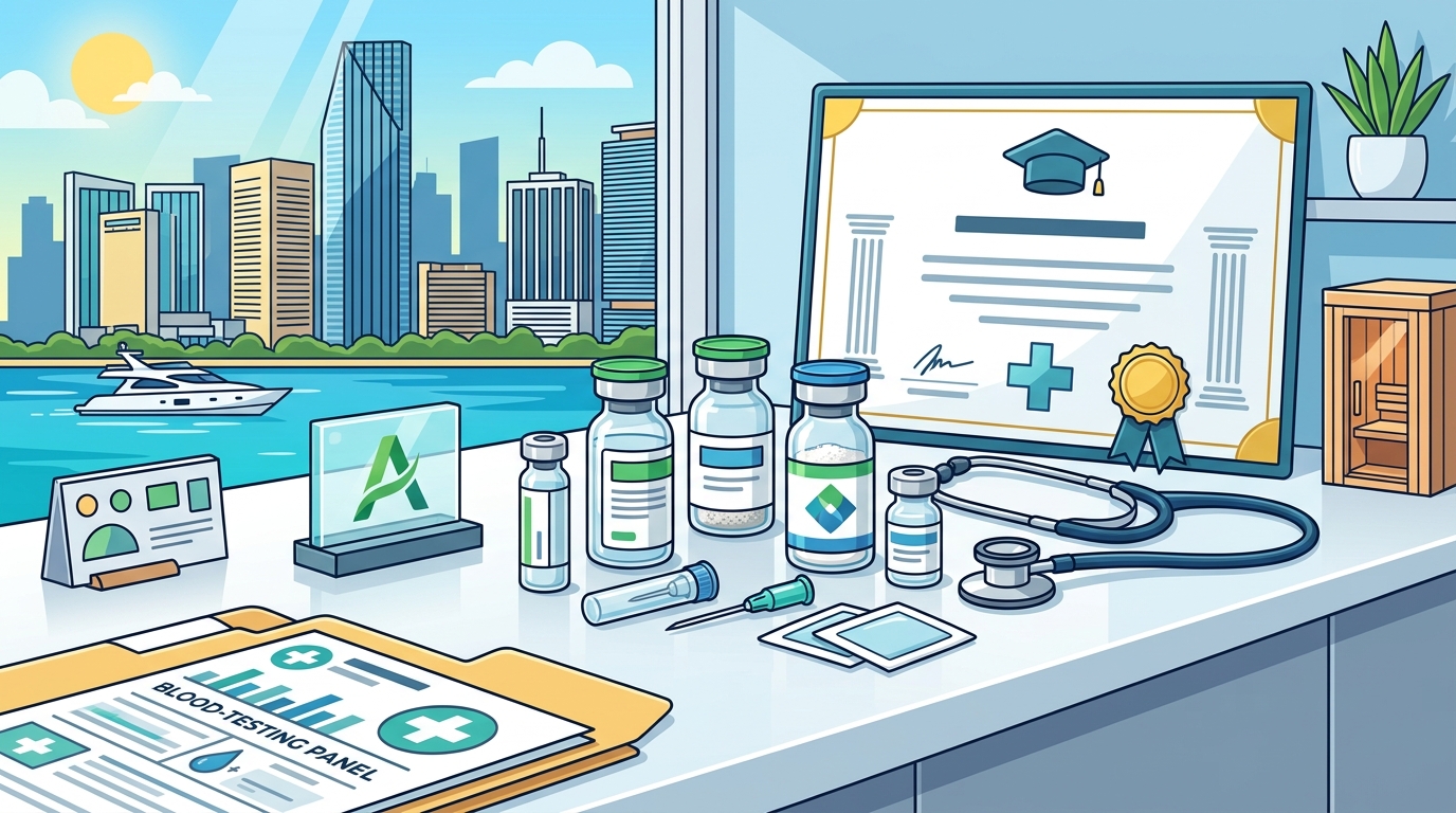 Where to Get Peptide Therapy in Miami With a Real Doctor