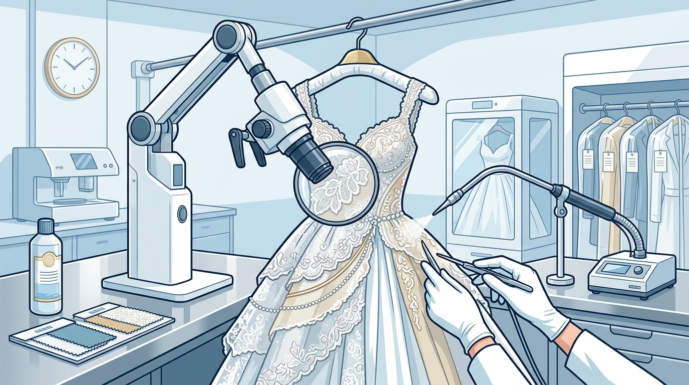 Professional Wedding Dress Cleaning in Dubai: Whites Guide