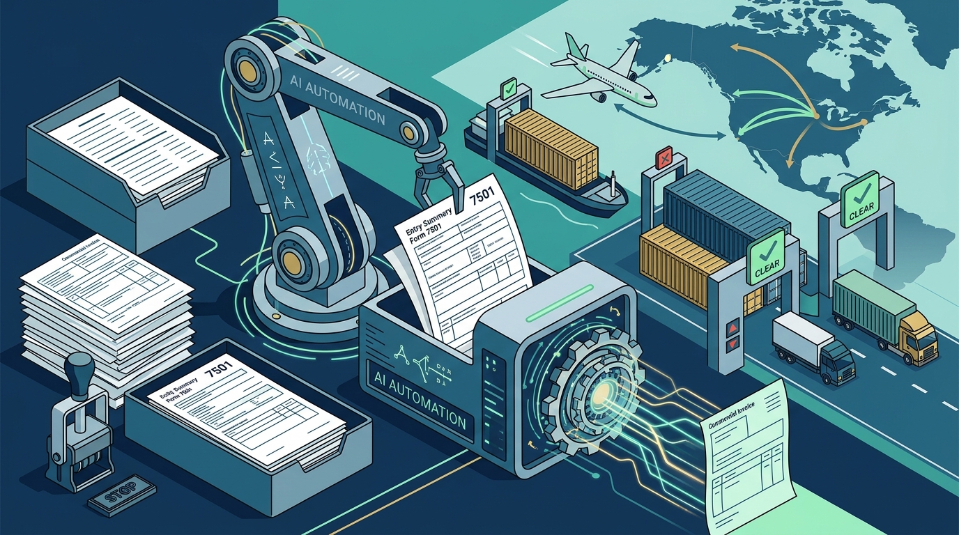 Replace Manual Customs Entry with AI Automation