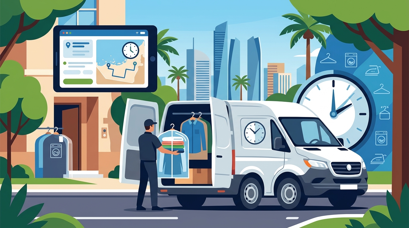 Laundry Pickup & Delivery in Abu Dhabi: Whites Guide