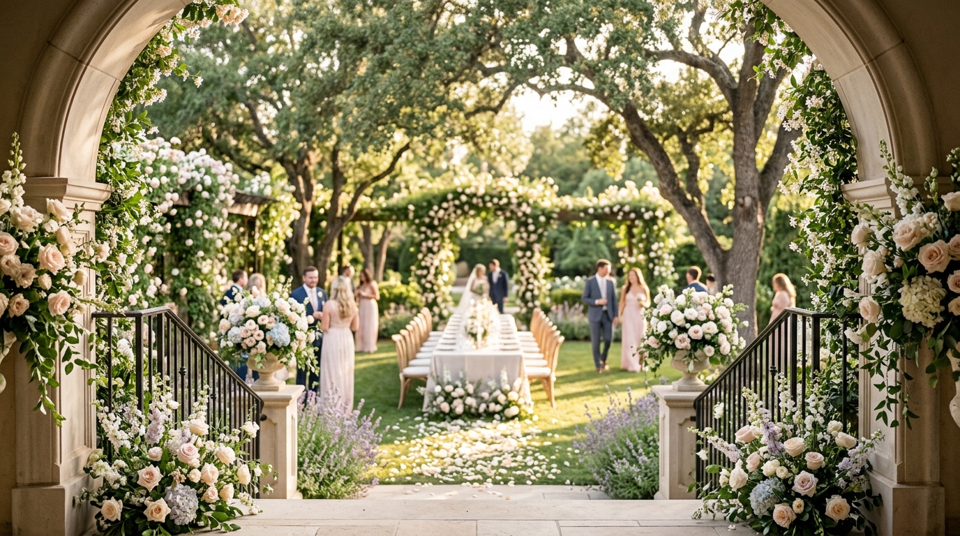 Romantic Garden Wedding Ideas for Knotting Hill Place
