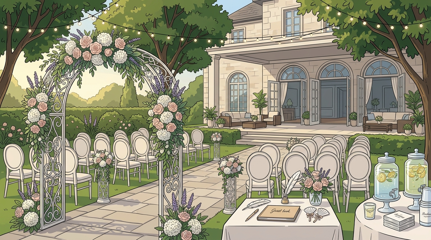 Romantic Garden Wedding Ideas for Knotting Hill Place