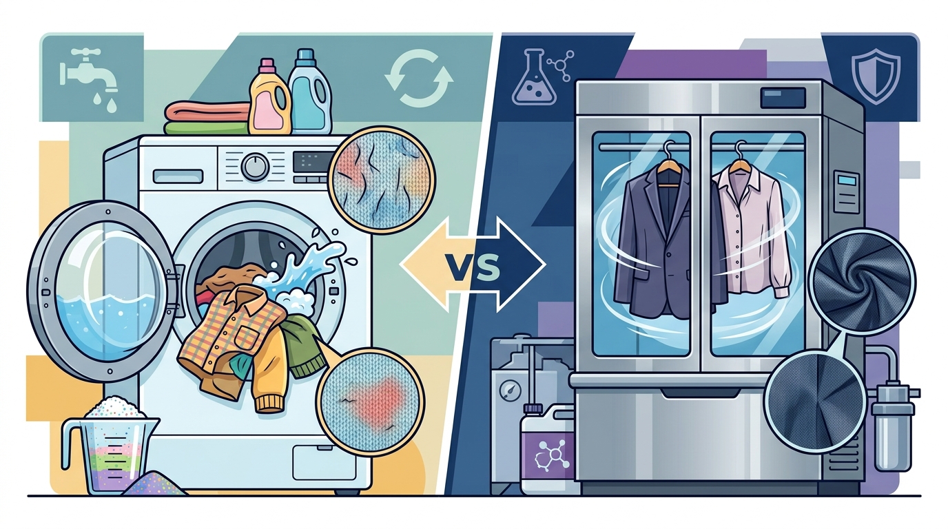 Standard Laundry vs. Professional Dry Cleaning: Key Differences