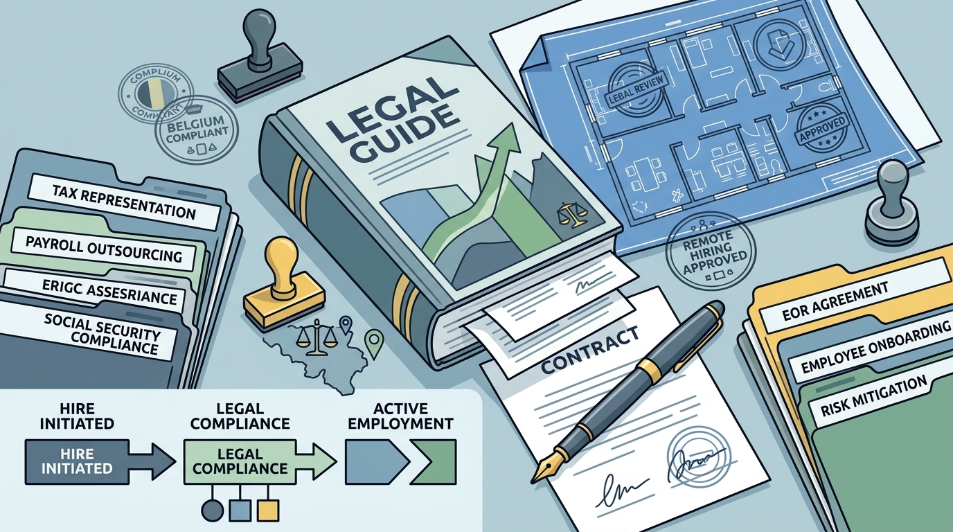 Hiring in Belgium Without a Local Office: Legal Guide