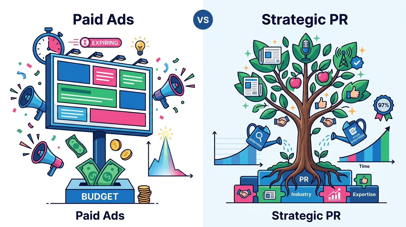 Strategic PR vs Paid Ads: Driving Brand Awareness