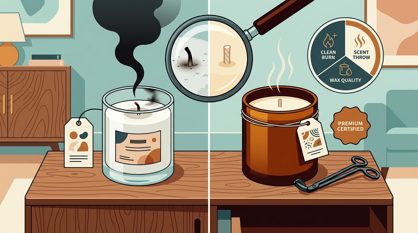 How to Compare Hand-Poured Candle Quality: A Buyer’s Guide