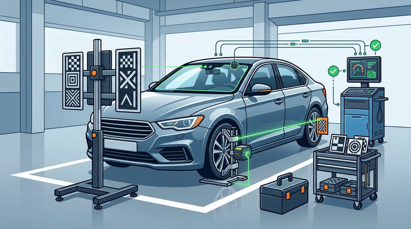 ADAS Calibration Steps After Windshield Replacement
