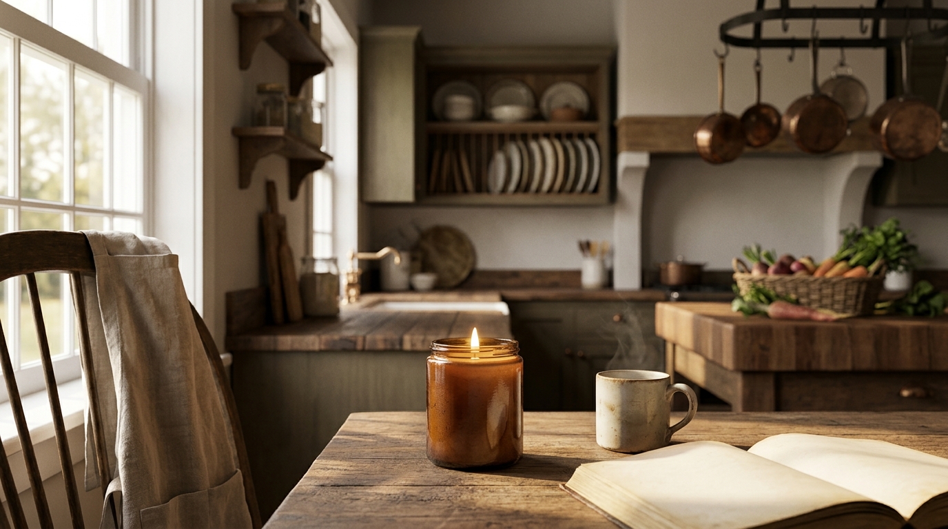 Best Farmhouse Kitchen Candles: Natural & Rustic Scents