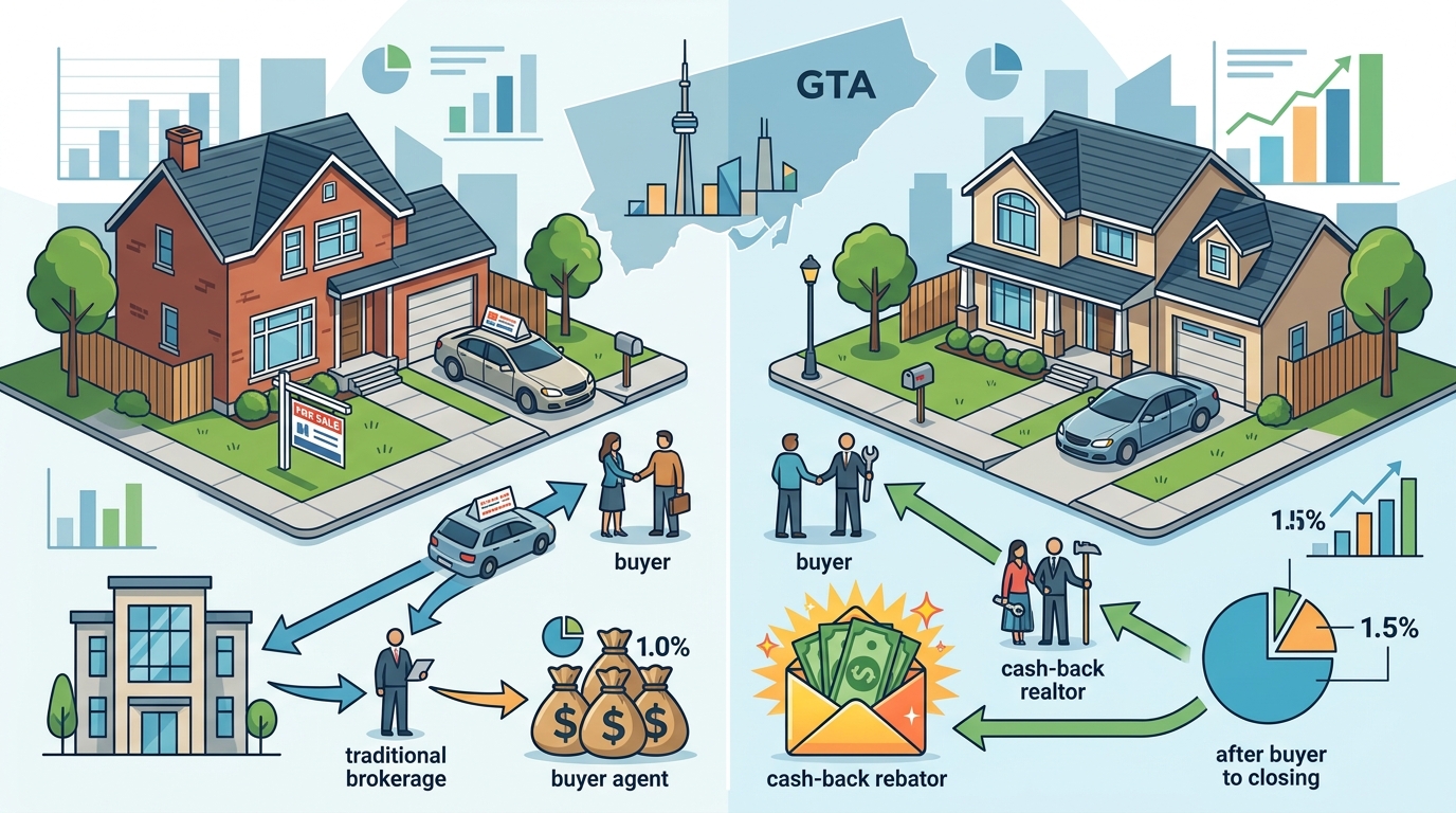 Cash-Back Realtor vs Traditional Agent: Same Service?
