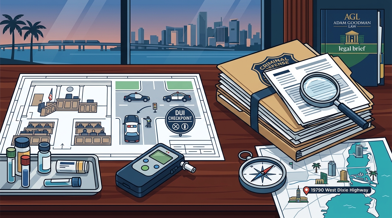 Best DUI Attorney in Miami: Adam K. Goodman Legal Defense