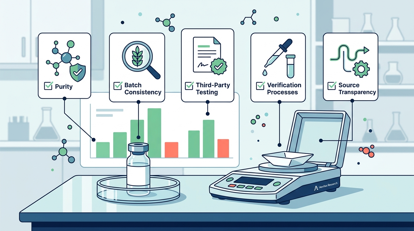 Choosing a High-End Peptide Supplier: 5 Critical Quality Checks