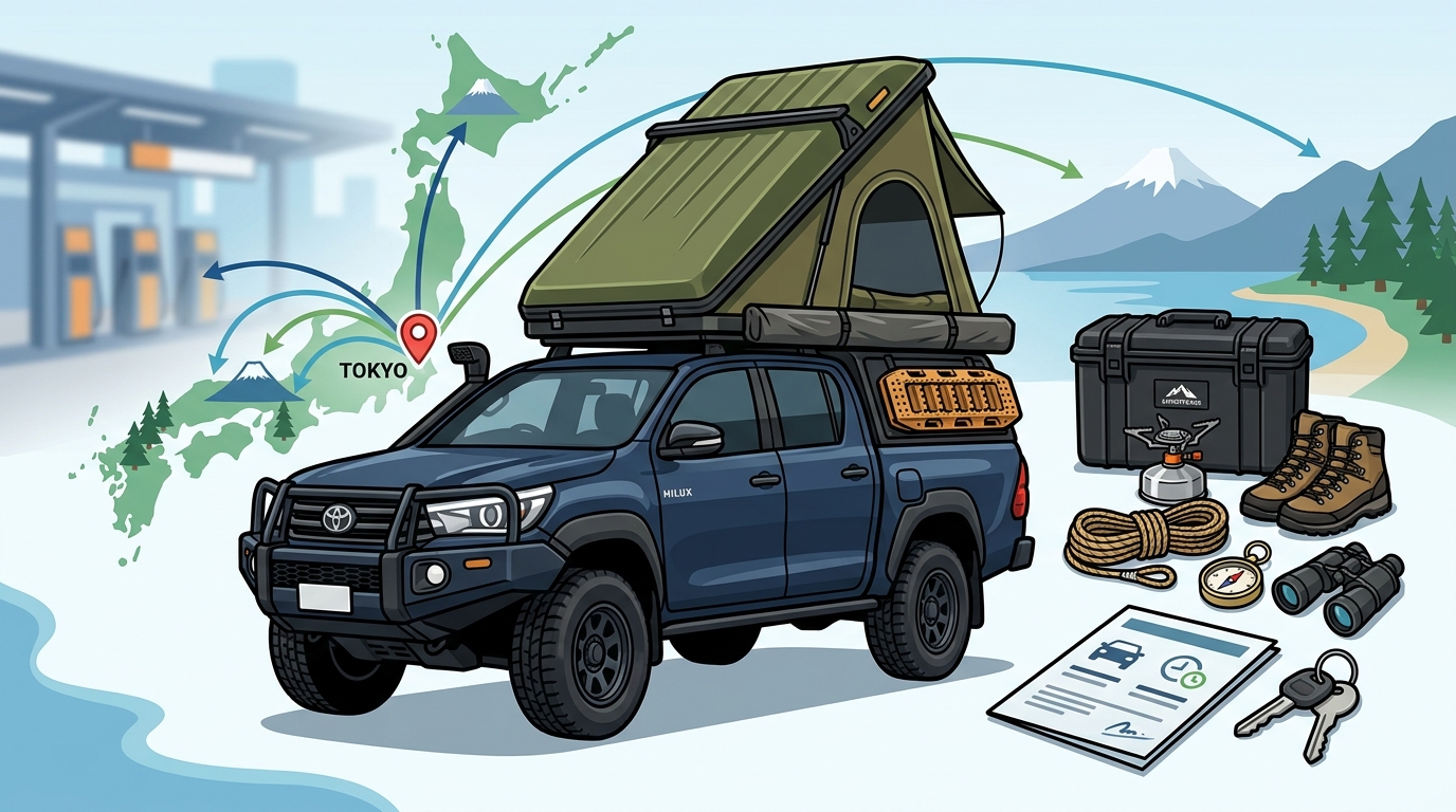 Where to Rent a Stylish Overlanding Camper Van in Tokyo