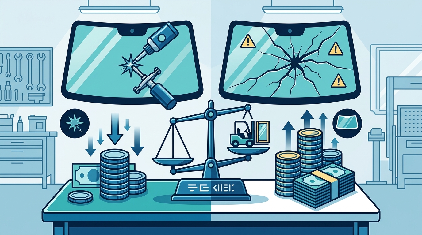 Windshield Repair vs. Replacement Cost: What You Need to Know