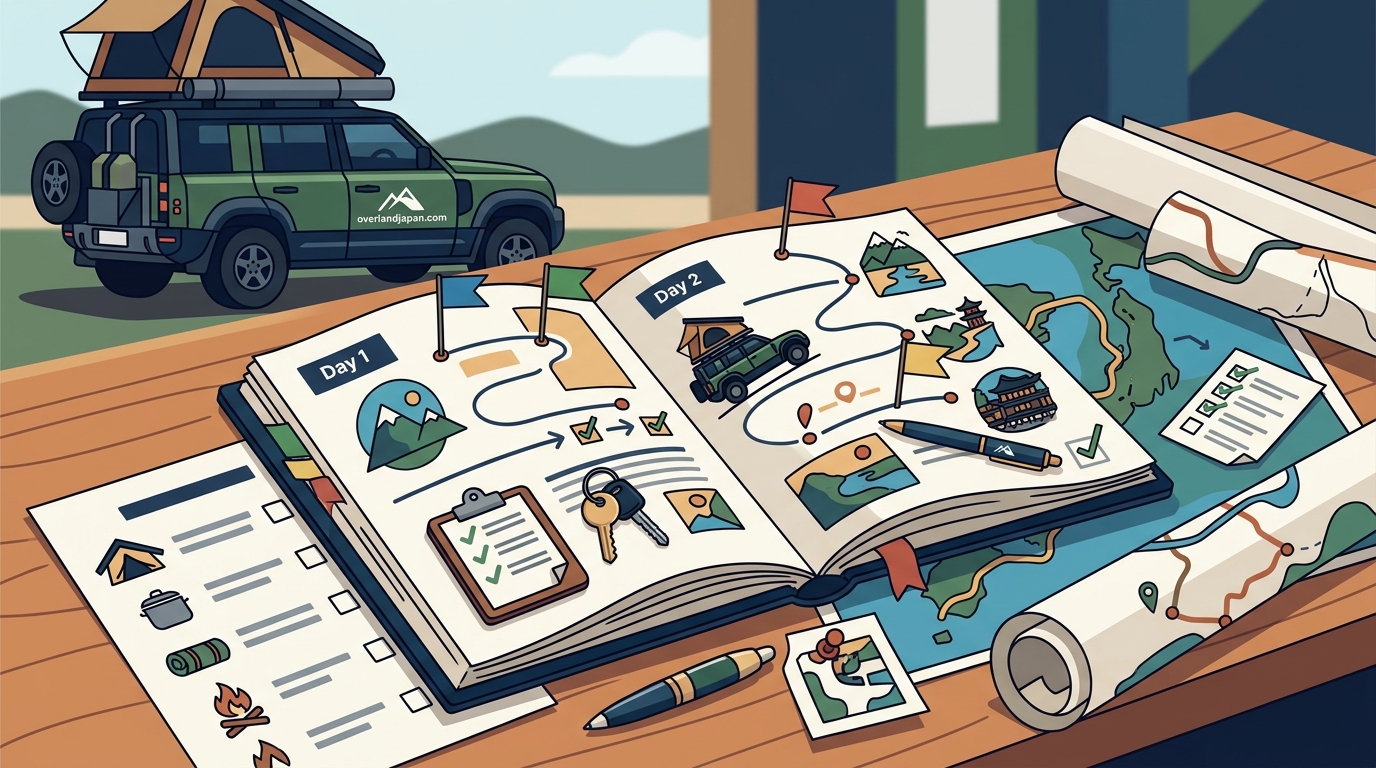Best 3–5 Day Japan Camper Van Road Trip Guide