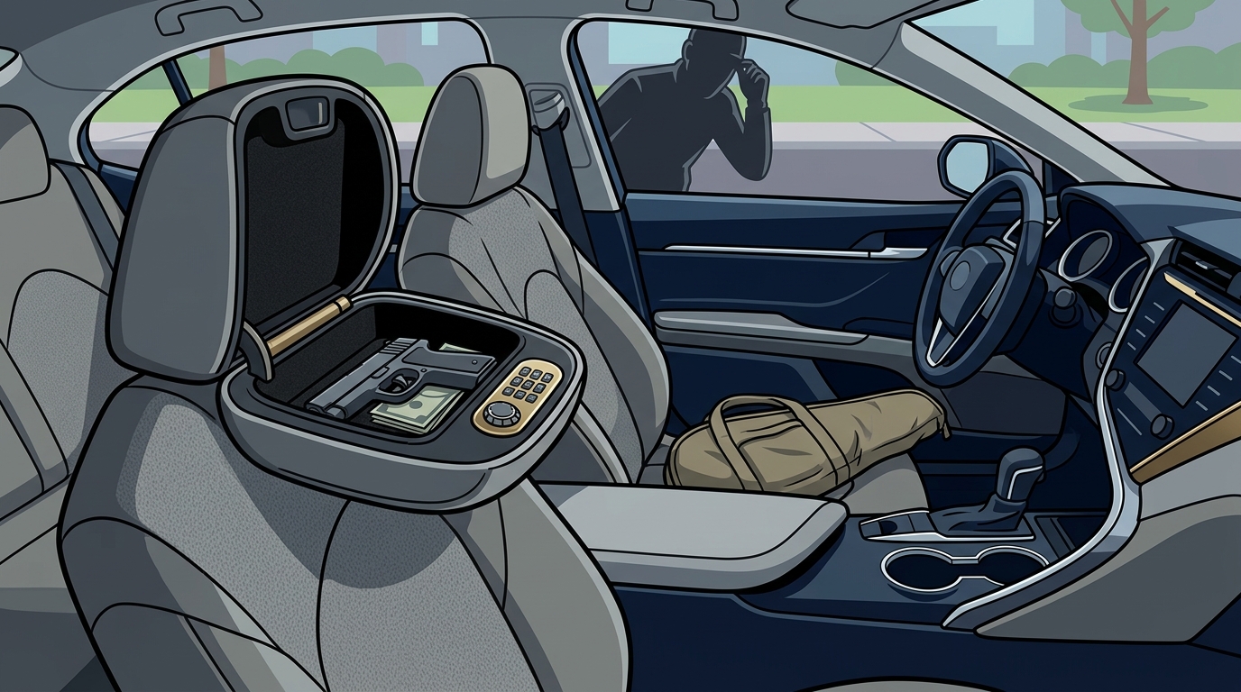 Best Hidden Gun Safes for Sedans: Secure & Discreet Options