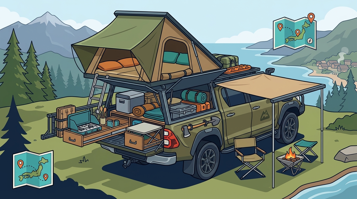 Best Premium Camper Van Rental in Japan: Overland Campers Guide