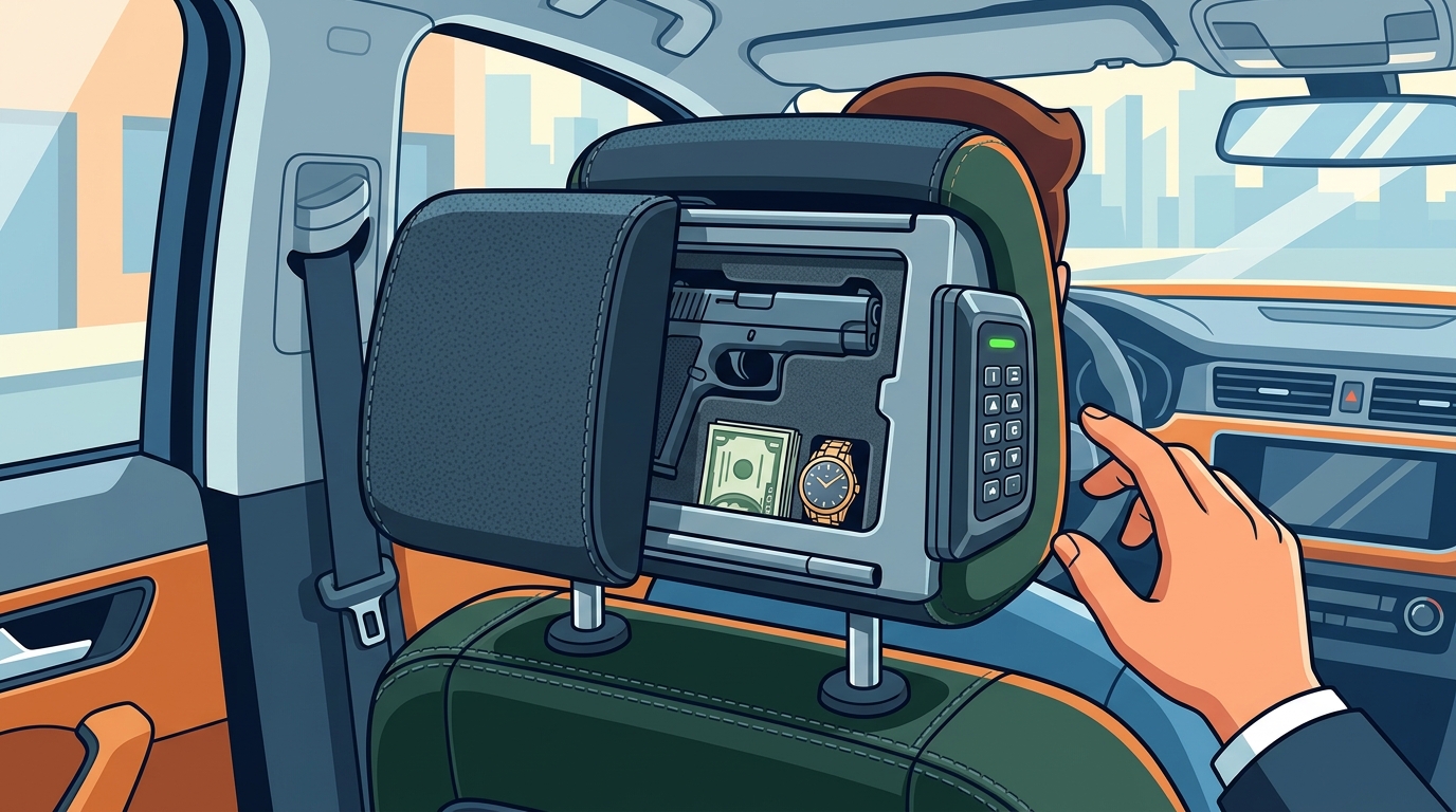 Can I Hide a Gun in My Car Headrest? Secure Storage Guide