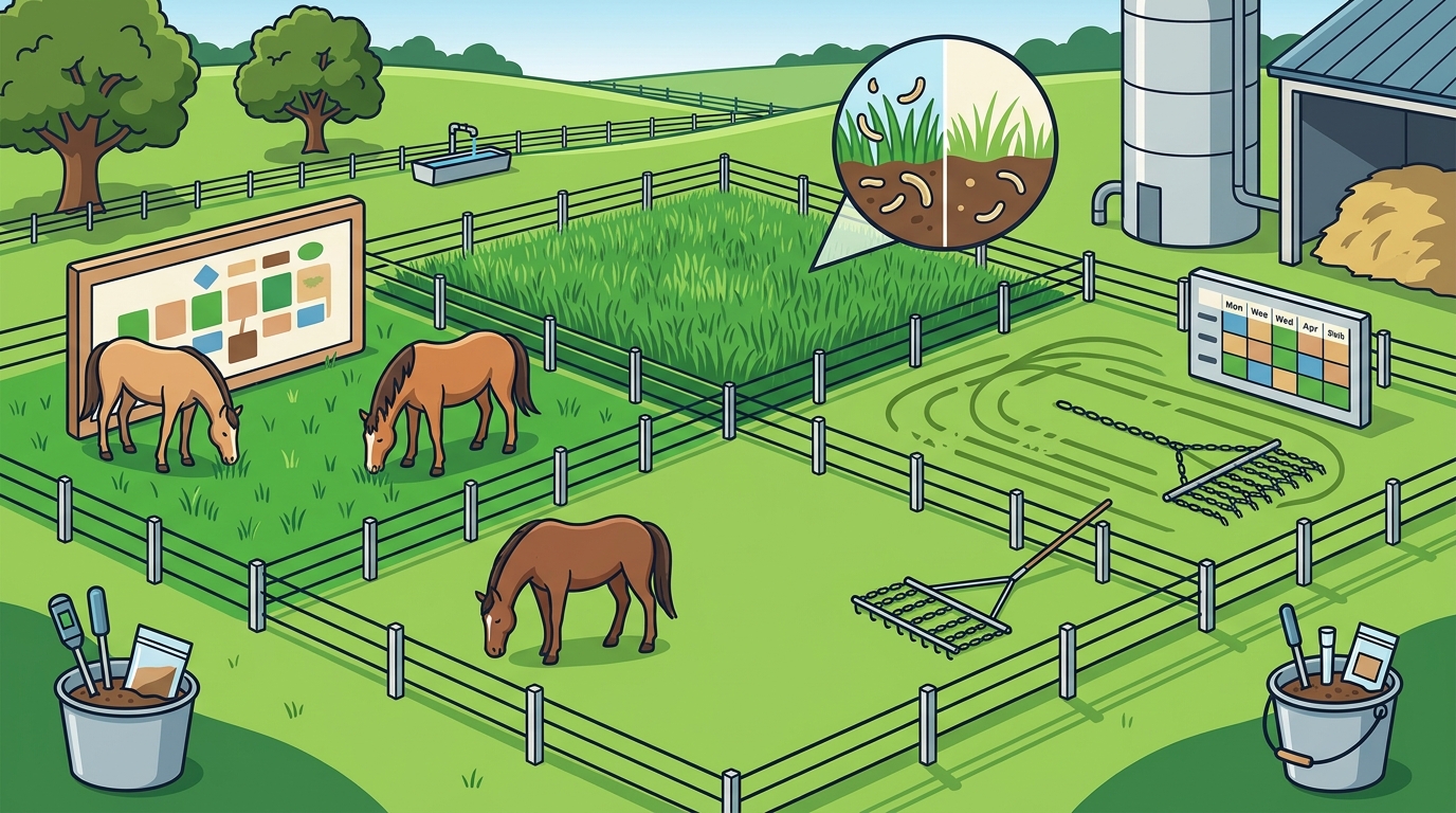 Best Practices for Pasture Management for Horses