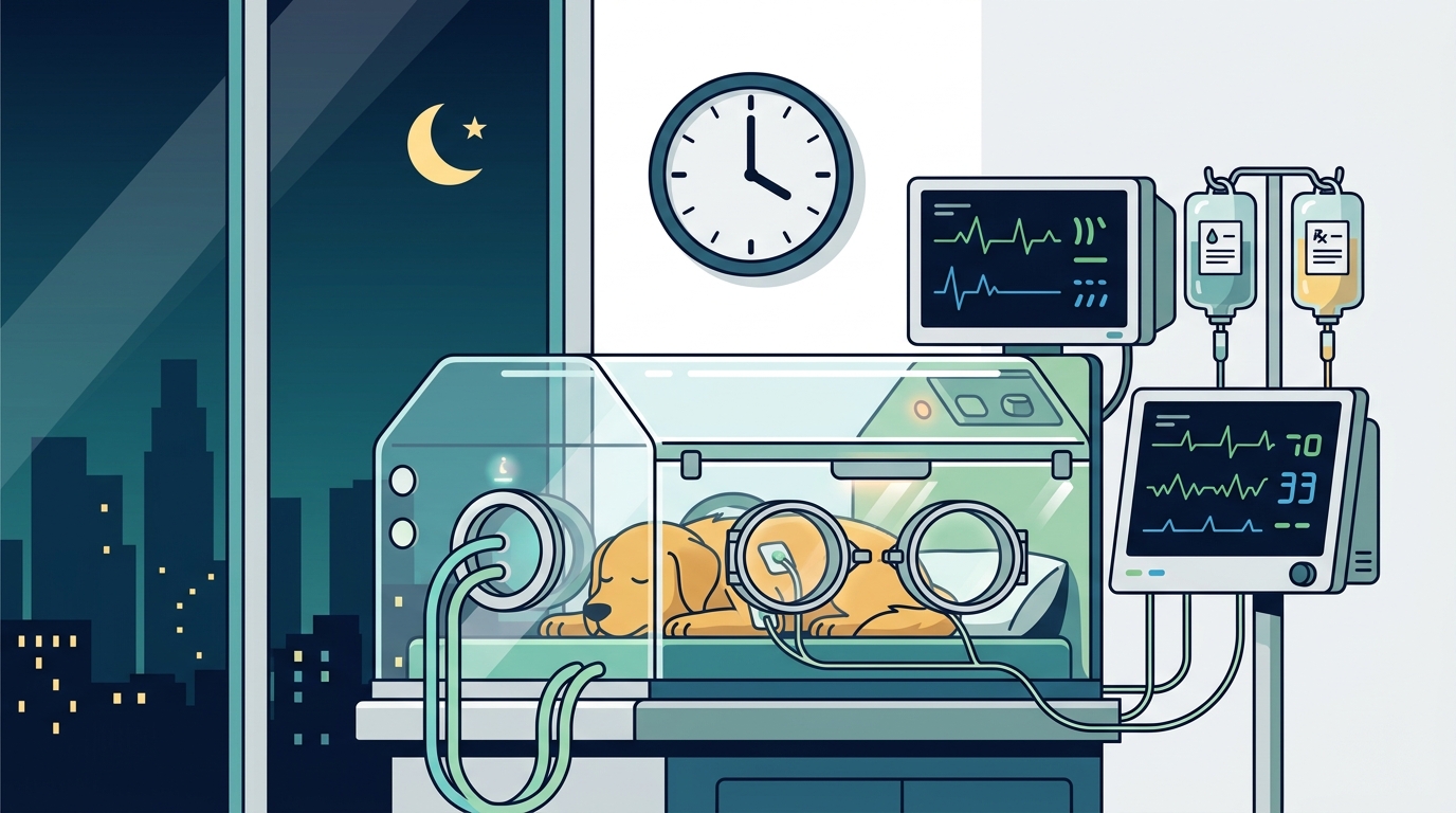 24/7 Emergency Vet in LA for Critical Care Overnight