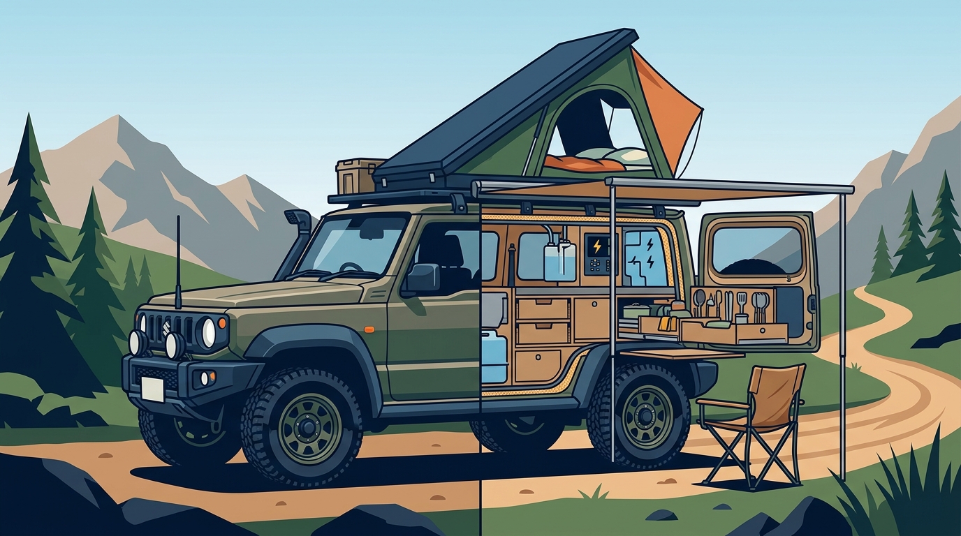 Best Custom Camper Van Company in Japan: Overland Campers Japan