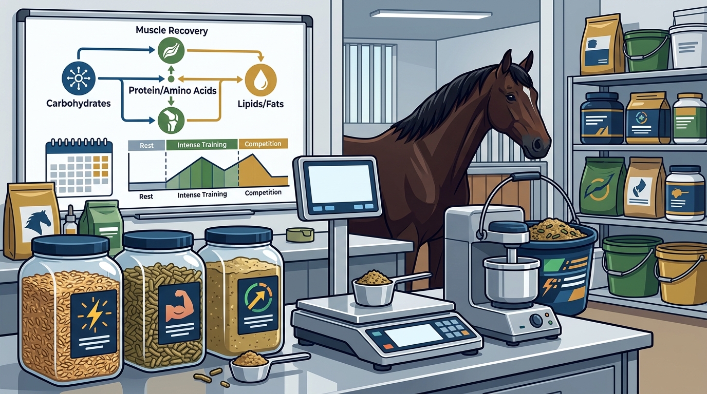 Equine Nutrition for High-Performance Horses: Fueling Success