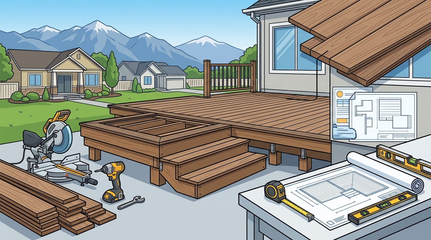Custom Deck Builder in Salt Lake County | Utah Decks
