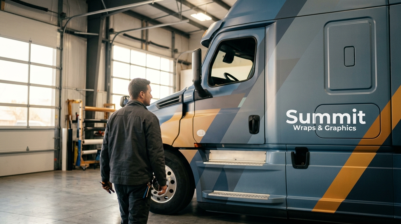Vehicle Wraps for Business: 7 Key Benefits for Commercial Trucks