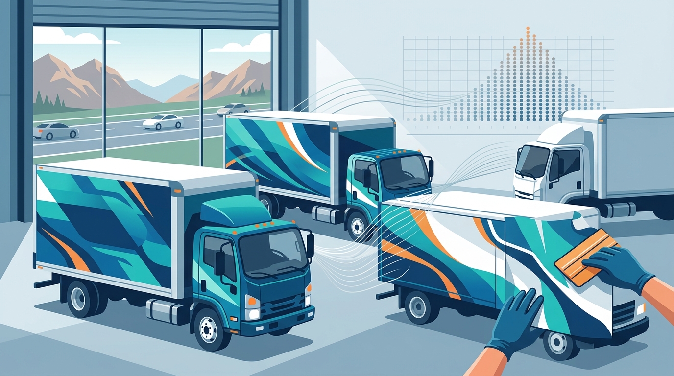 Vehicle Wraps for Business: 7 Key Benefits for Commercial Trucks