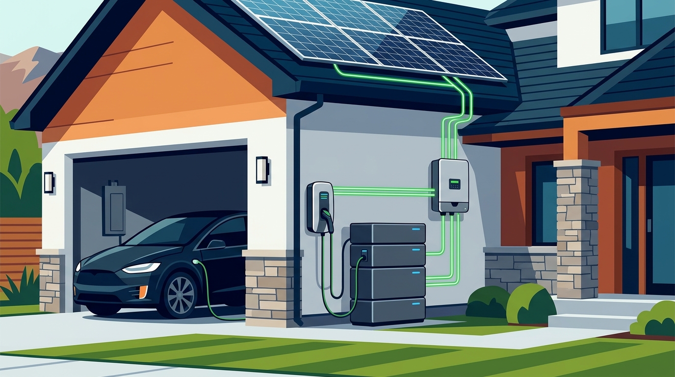 How to Add EV Charger & Battery Storage to Home Solar
