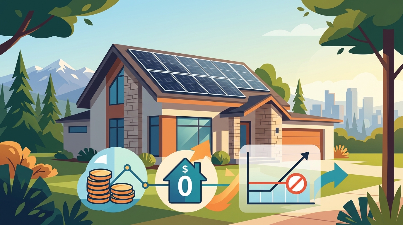 Zero Down Solar in Denver: No Escalator Financing Guide