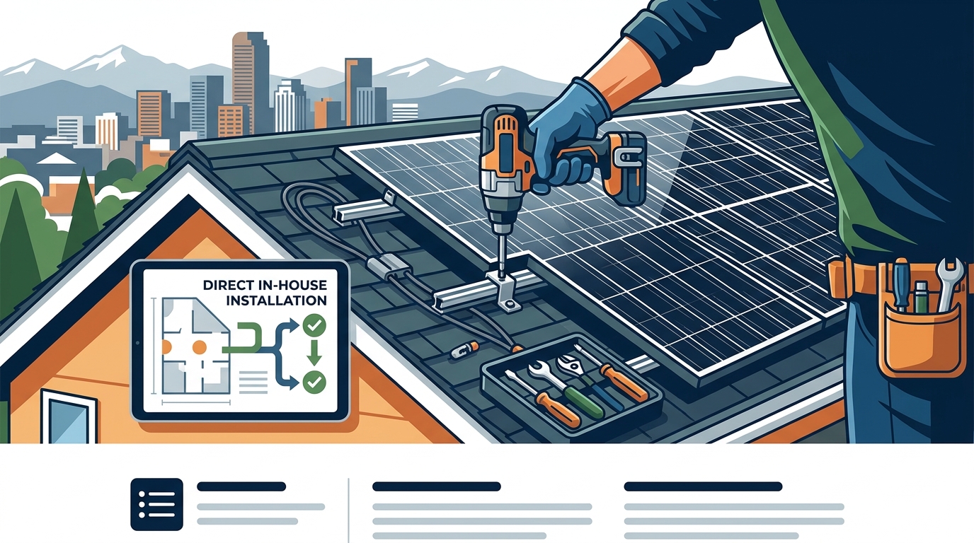 Find a Denver Solar Installer That Doesn't Use Subcontractors