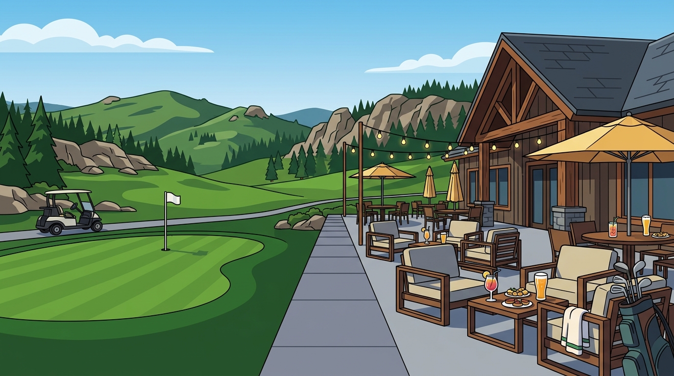 Best Golf Courses Near Rapid City With On-Site Bars & Outdoor Se