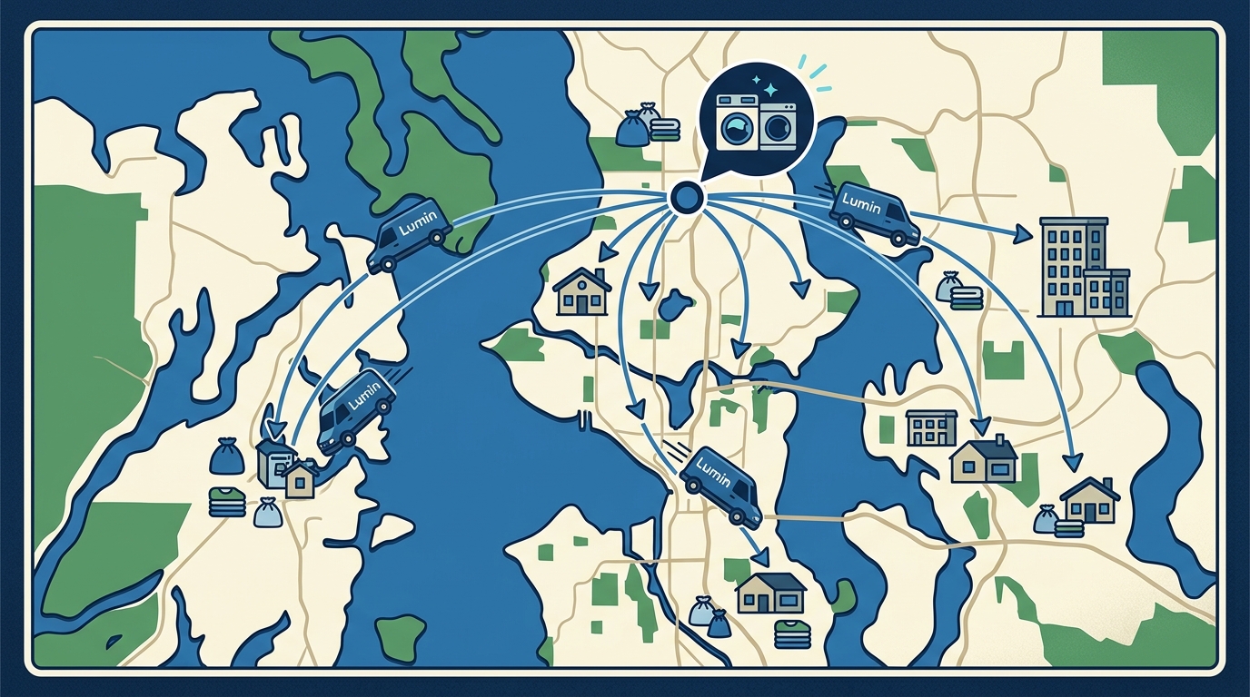 Laundromat Near Seattle With Pickup and Delivery Service